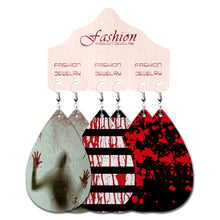 Load image into Gallery viewer, Teardrop Shape Dangle Earrings