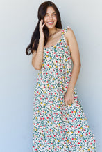 Load image into Gallery viewer, Doublju In The Garden Ruffle Floral Maxi Dress in Natural Rose