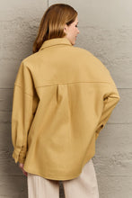 Load image into Gallery viewer, Dropped Shoulder Collared Longline Jacket