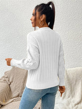 Load image into Gallery viewer, Round Neck Long Sleeve Sweater