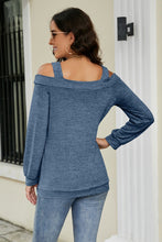 Load image into Gallery viewer, Cutout Cold-Shoulder Top