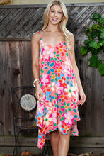 Load image into Gallery viewer, Floral Spaghetti Strap V-Neck Dress