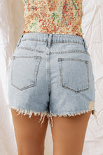 Load image into Gallery viewer, Distressed Denim Shorts